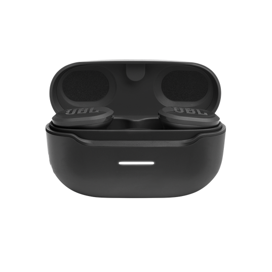JBL Endurance Race TWS - Black - Waterproof true wireless active sport earbuds - Detailshot 2
